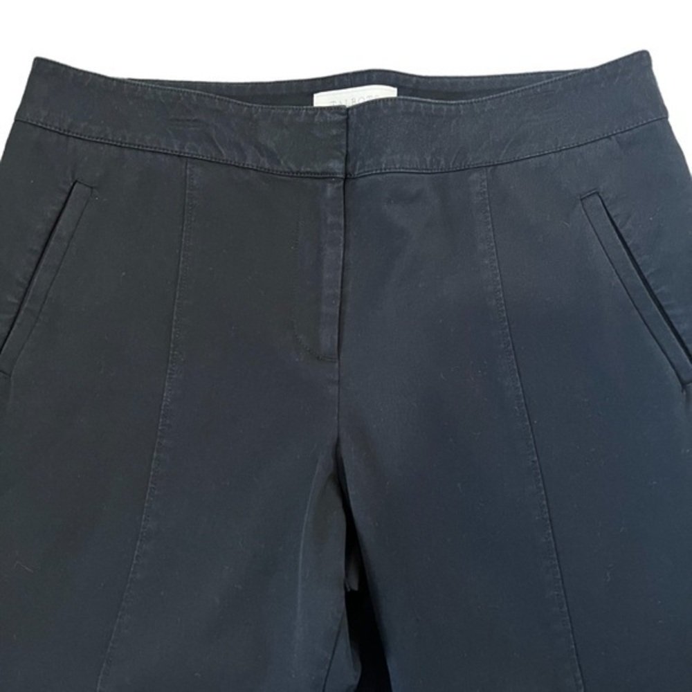 Talbots Petites black women’s Hi-rise, crops trousers size 12P.